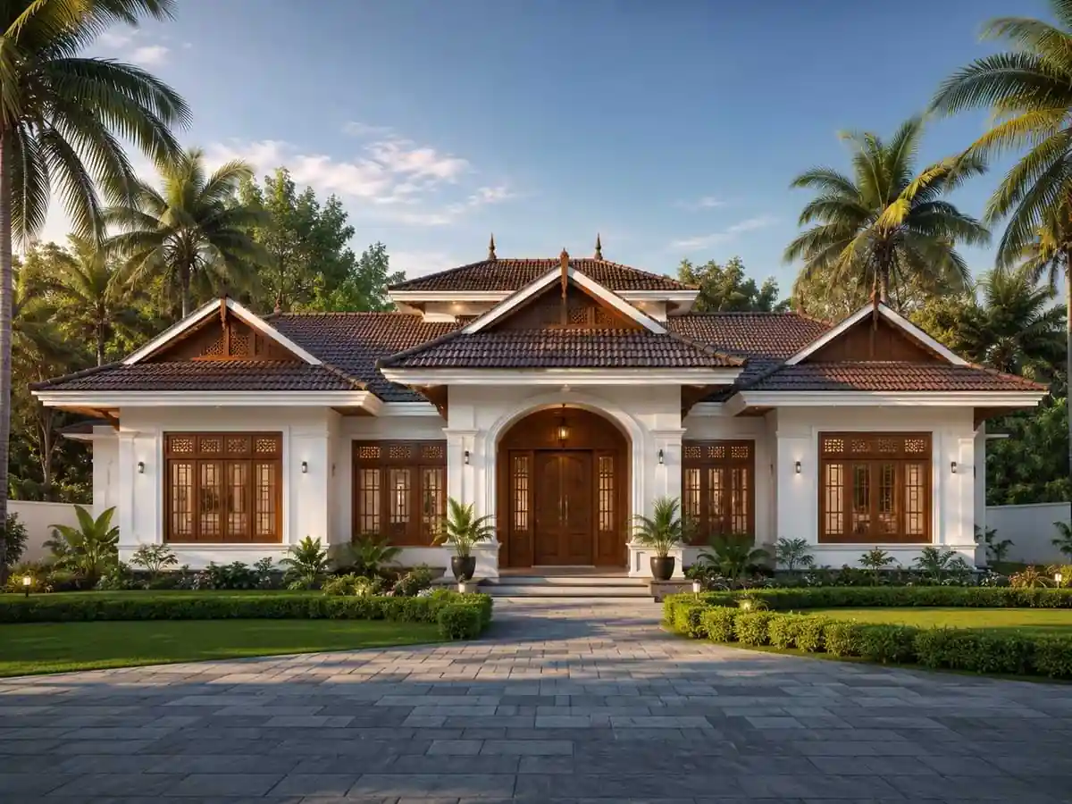 Traditional house in Kerala designed by Radianz